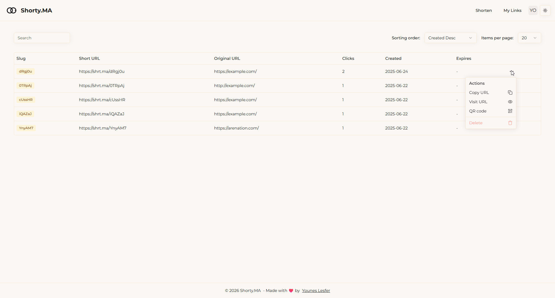 Shorty screenshot 3
